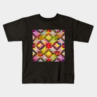 frayed knotwork Kids T-Shirt